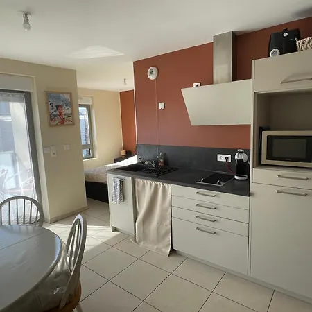 Le Chti Picard 3 Acces Direct Parking, Wifi, Balcon, Local Velo Apartment